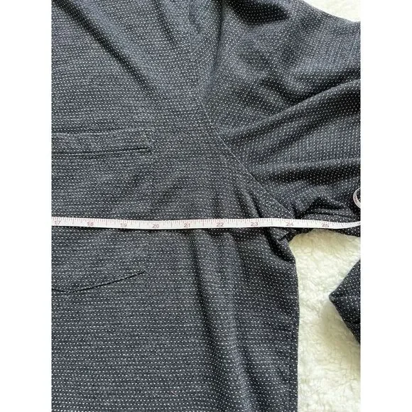 Perry Ellis‎ Shirt Men Sz XXL Gray Dark  Button Front Office Classiccore - Picture 6 of 6